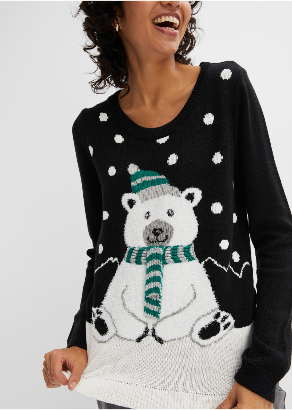 Pull de Noël en maille