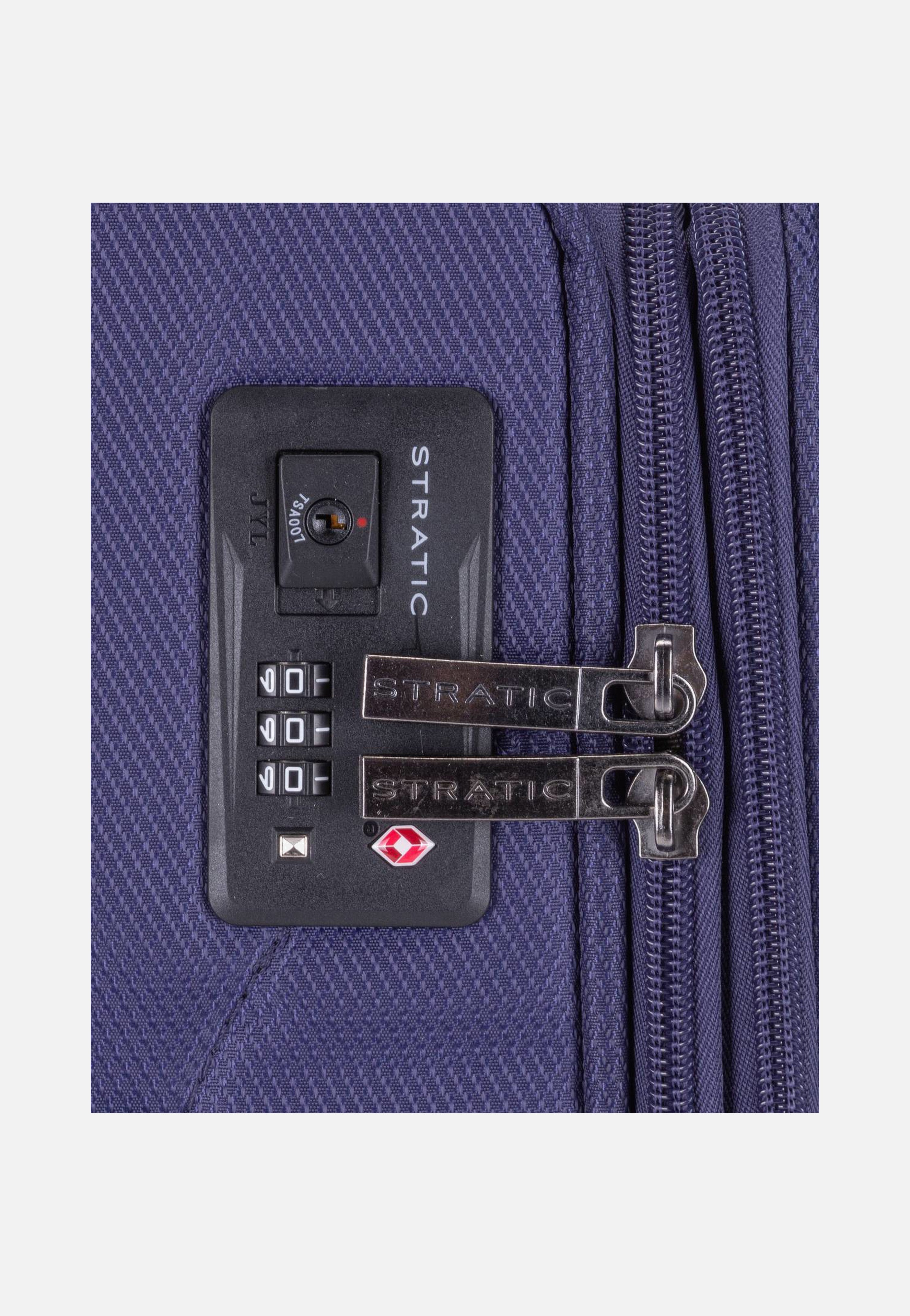 Stratic Light+ Trolley M Dark Blue - Koffer