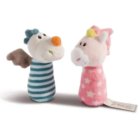NICI Greifling Plüsch Einhorn und Drache, 1 Stück, sortiert