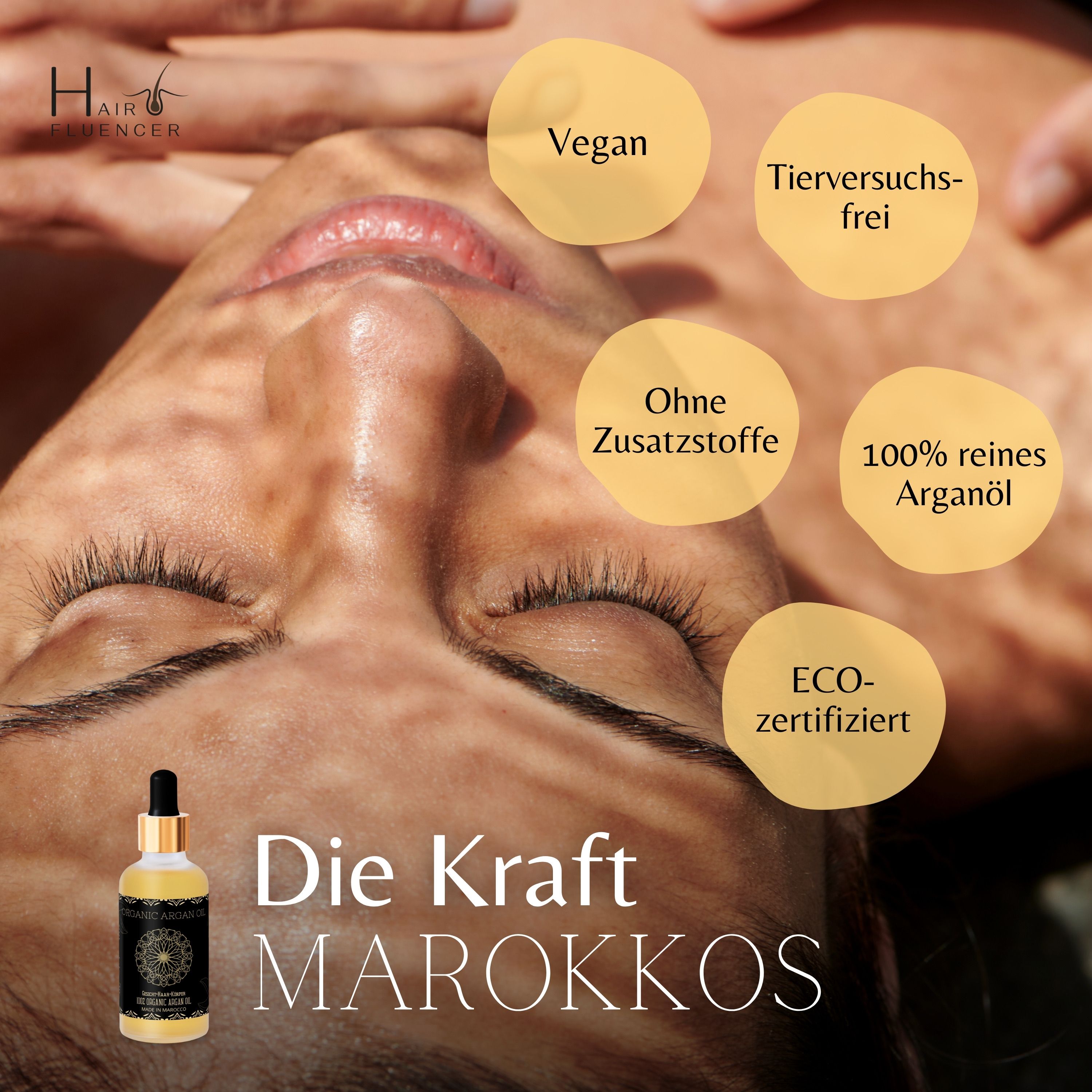Premium Arganöl von Hairfluencer