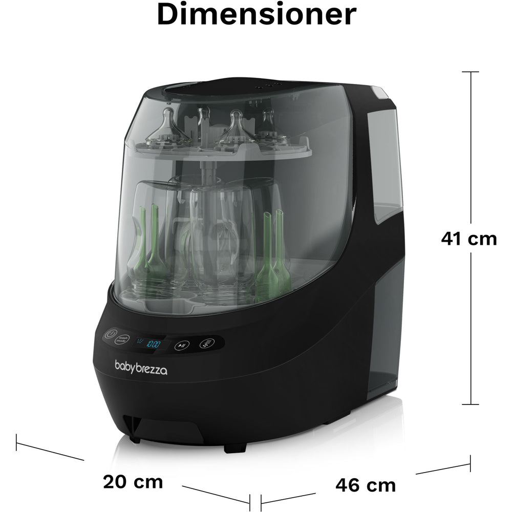 Køb Baby Brezza Black Flaske Washer Pro