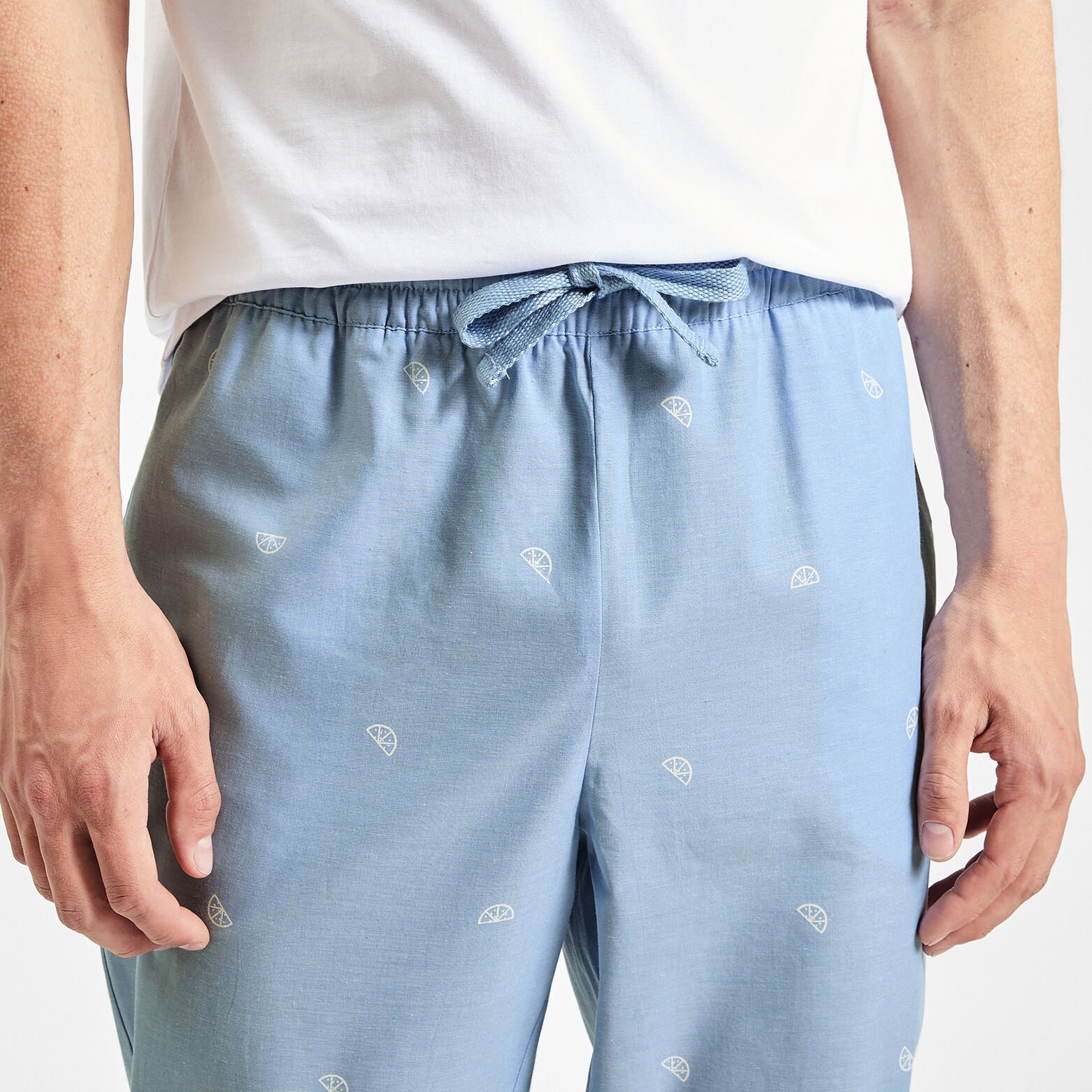 Pantalon de pyjama fantaisie Bleu clair