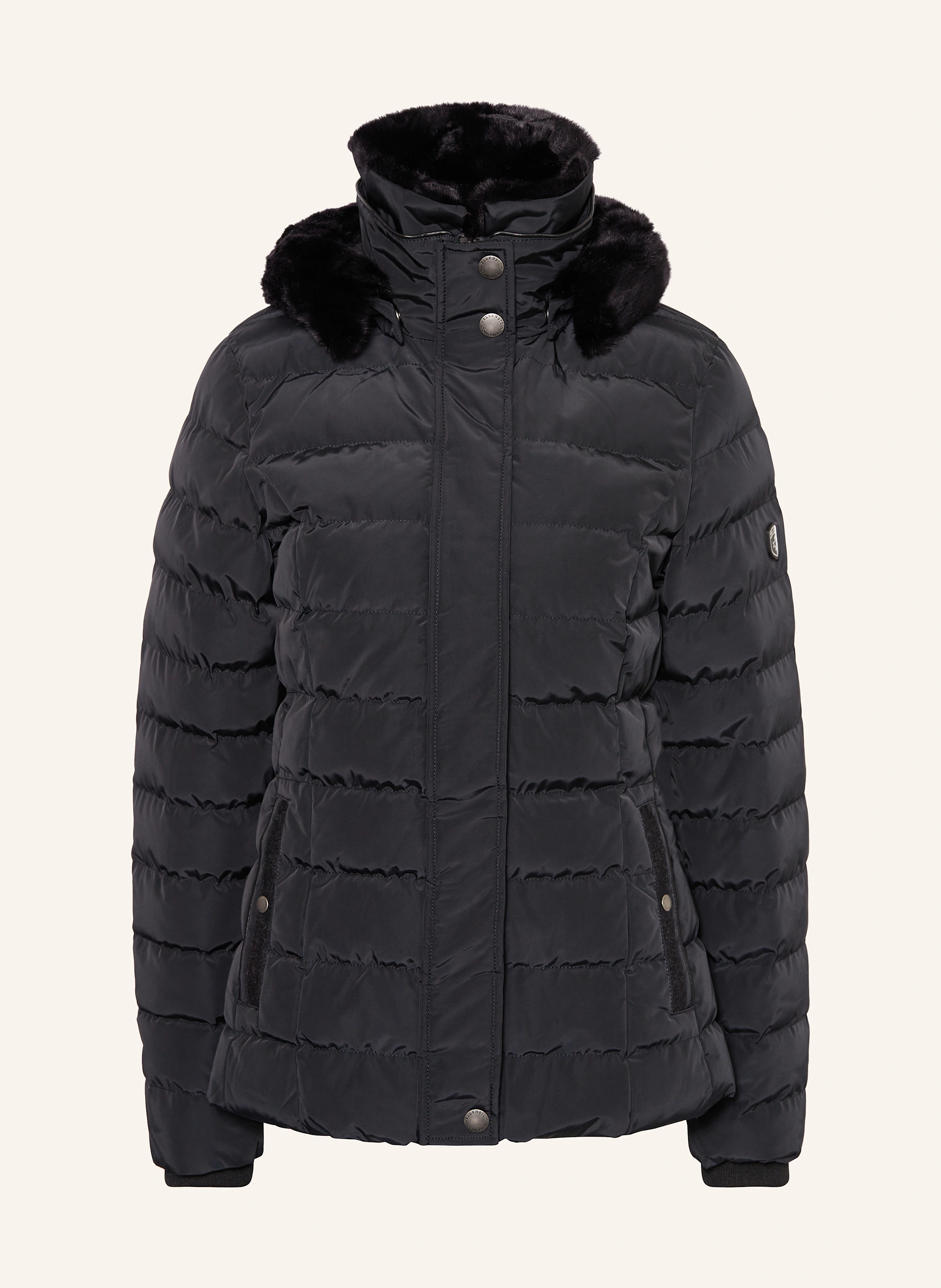 WELLENSTEYN Steppjacke SANTORIN SANT mit DUPONT™ SORONA®-Isolierung und abnehmbarem Kunstfell