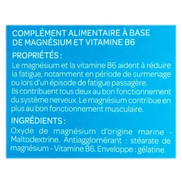 Arkopharma Magnésium Vitamine B6 Nervosité et Fatigue 60 gélules