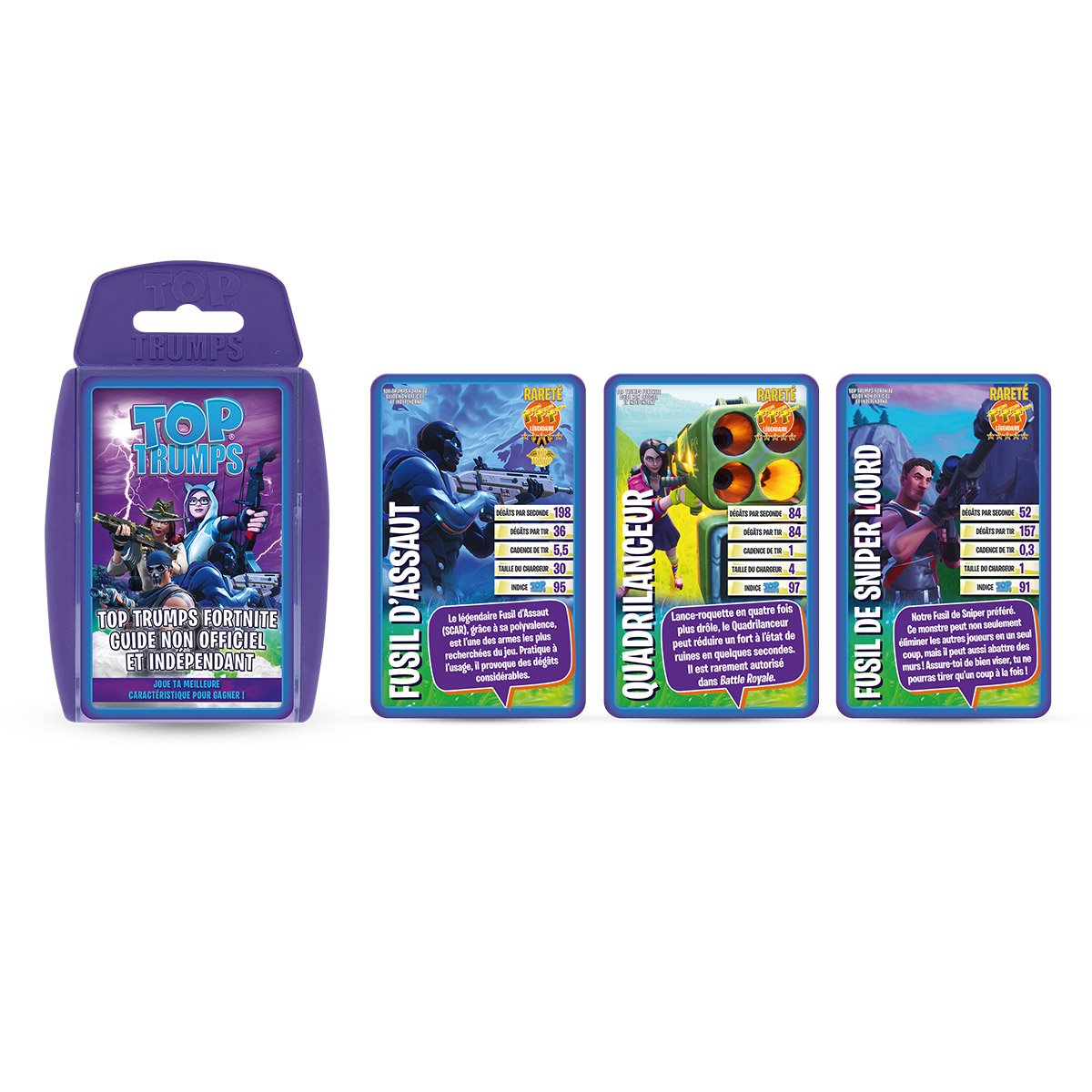 Jeu de cartes Top Trump Fortnite