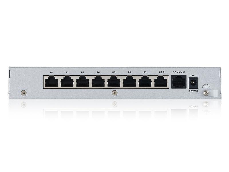 Zyxel Firewall USG FLEX 100HP inklusive Security Bundle, 1 Zyxel USG FLEX 100HP – Hochleistungs-Firewall