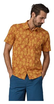 Chemise Manches Courtes Patagonia Go To Orange