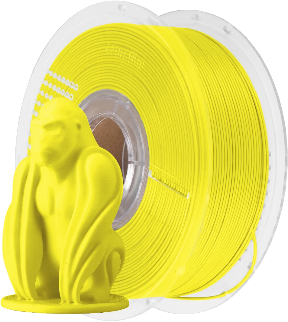 AzureFilm  PLA Neon Yellow, 1,75 mm / 1000 g    Hochwertiger Druck mit guten mechanischen Eigenschaften