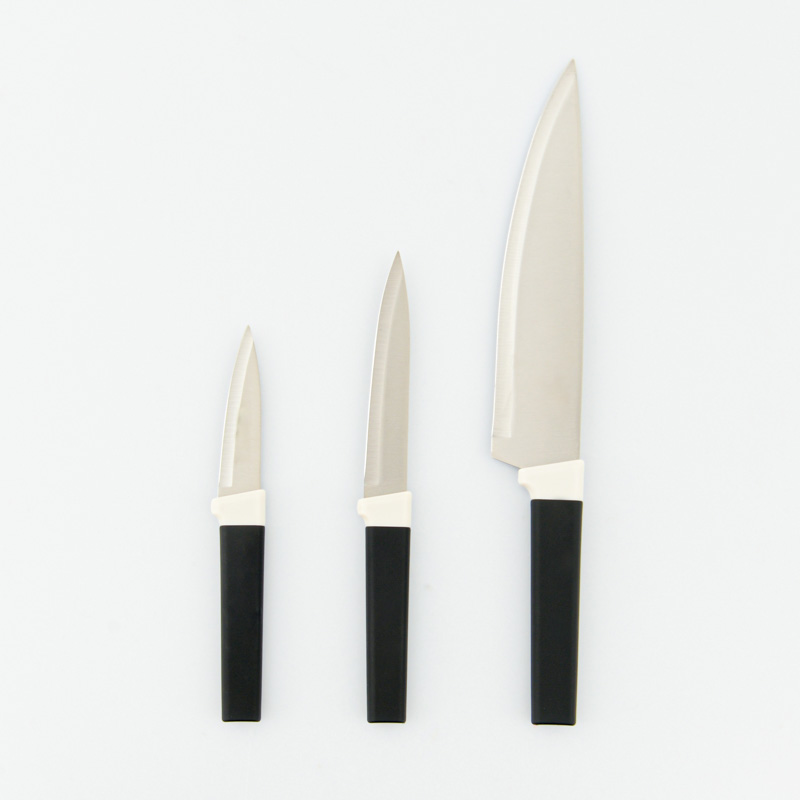 Set de 3 couteaux en inox