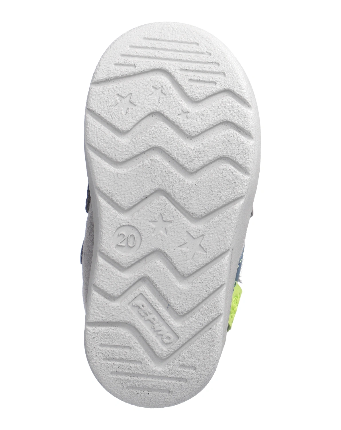 Klett-Lauflernschuhe KITO in graphit/blau