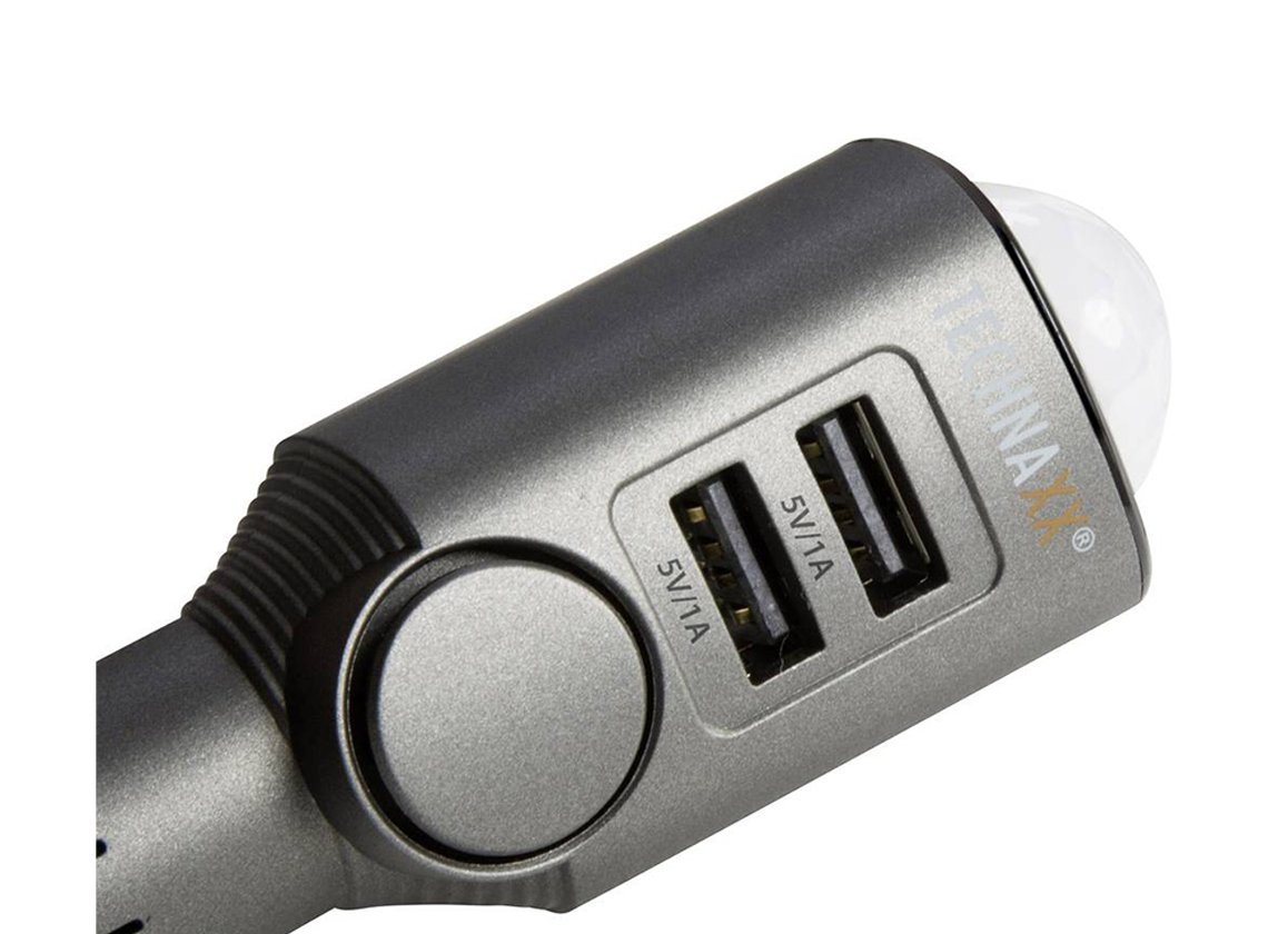 Technaxx TX-100 autoalarm met oplaadfunctie