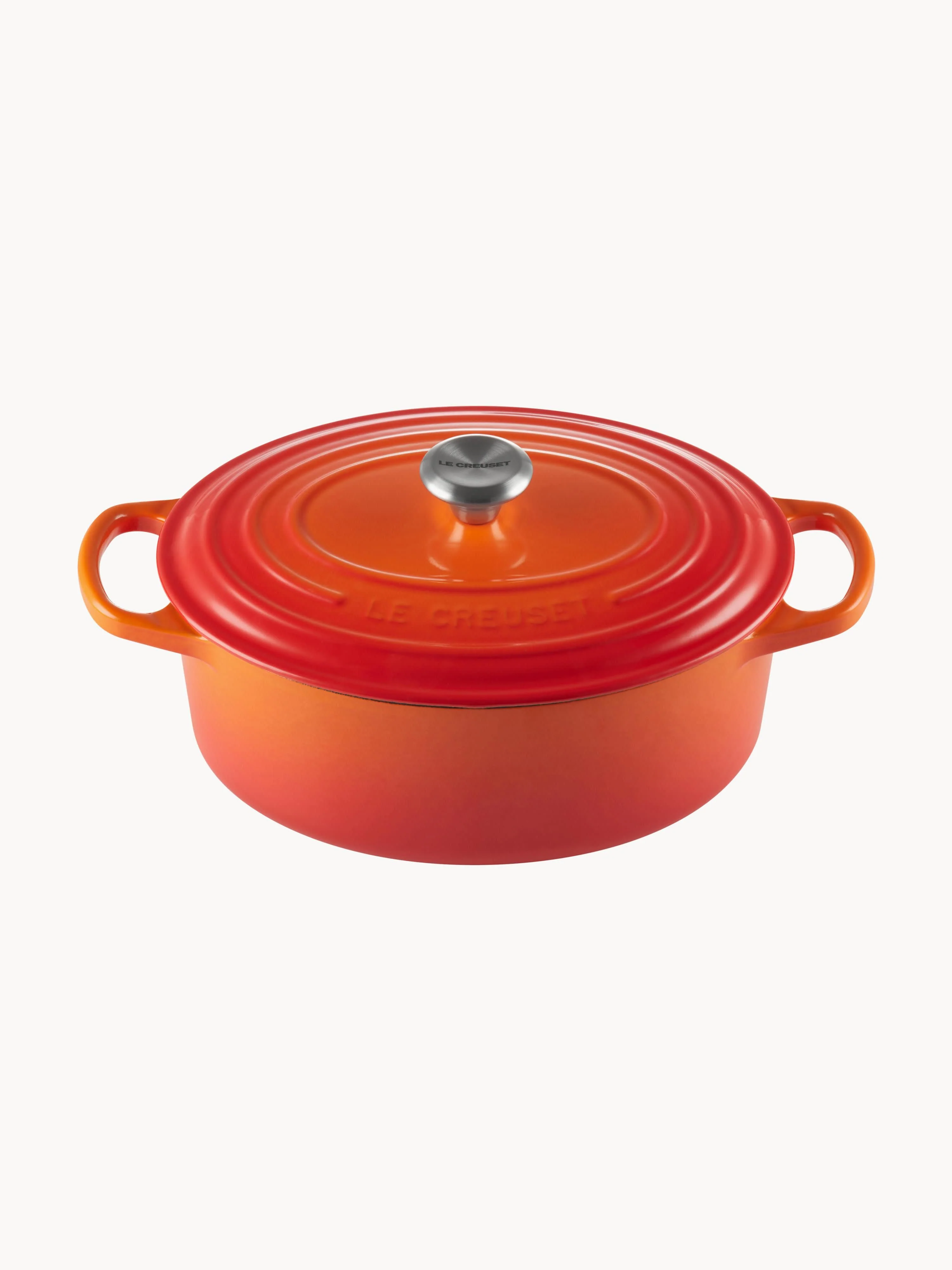 Ovale braadpan Signature Collection van gietijzer