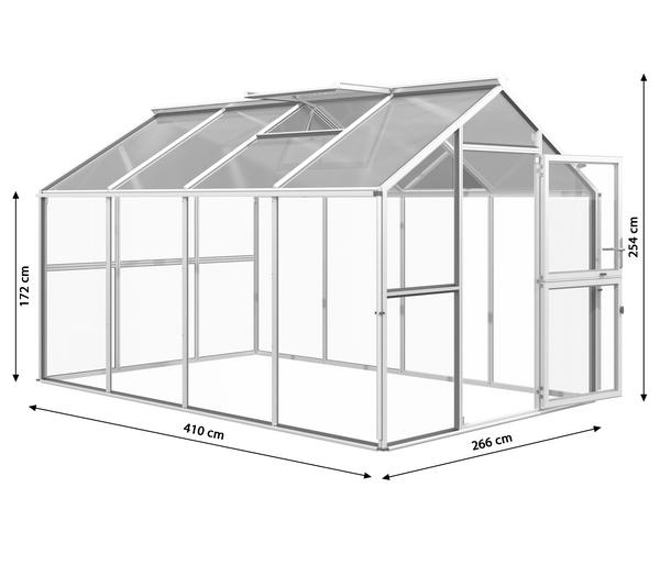 KGT Gewächshaus Novum IV, ESG + HKP