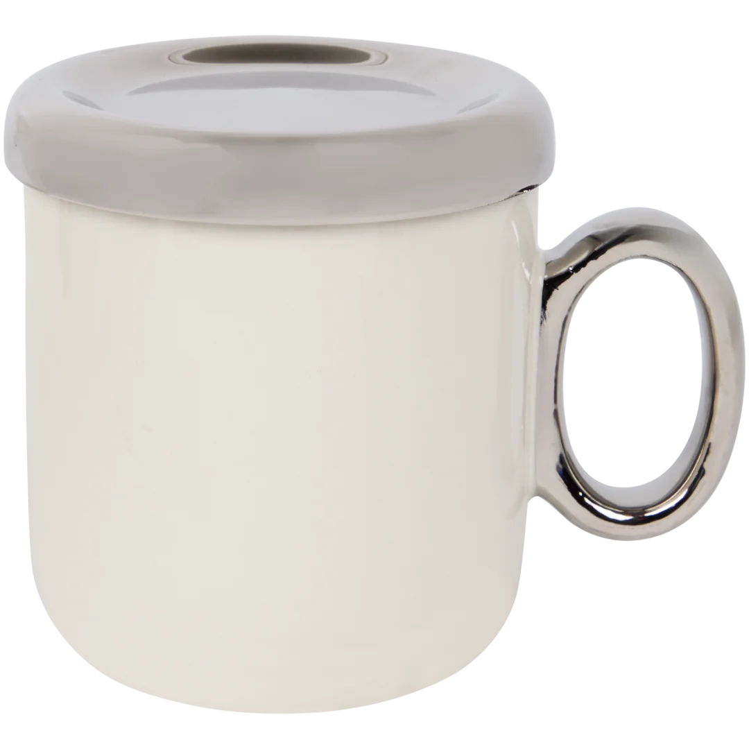 Mok met deksel 300 ml | diverse kleuren