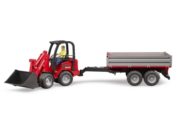 Bruder Schäffer Compact loader 2630 with figure and accessories toy