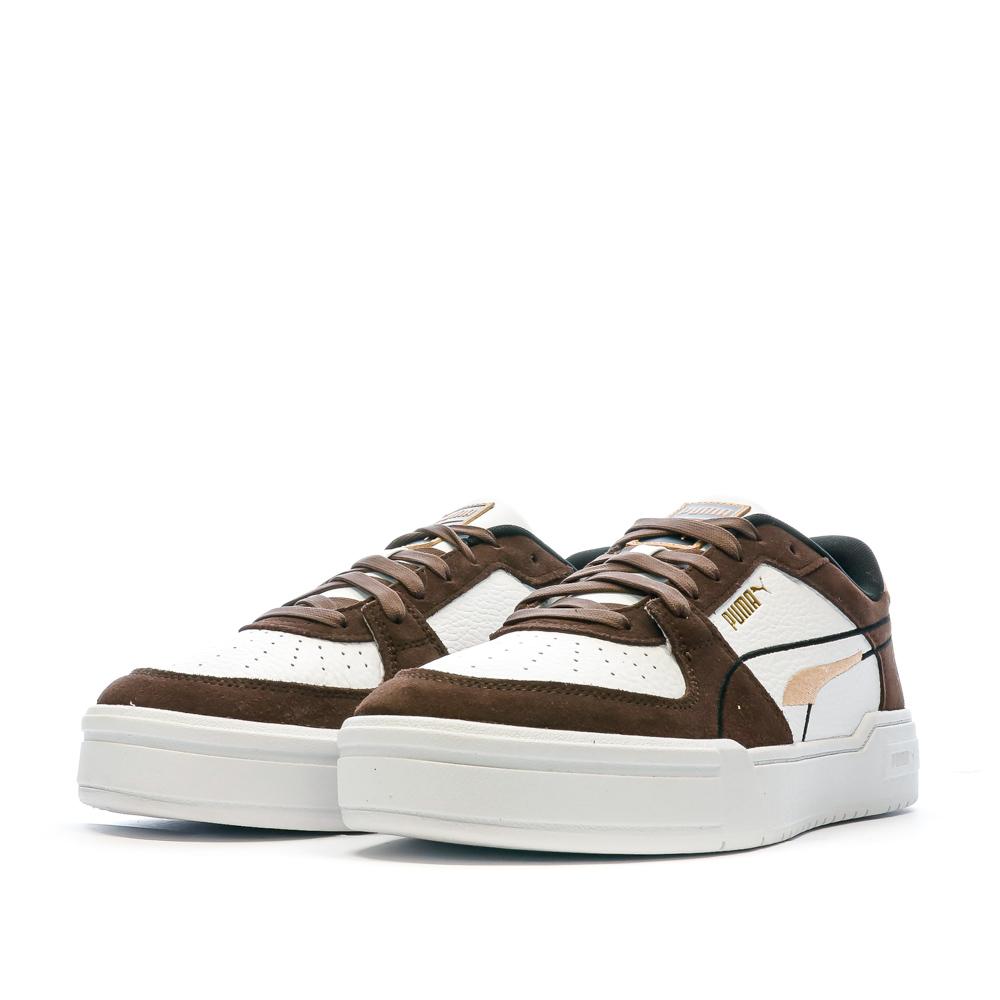 Puma Baskets Blanche/Marron Homme Puma 391921