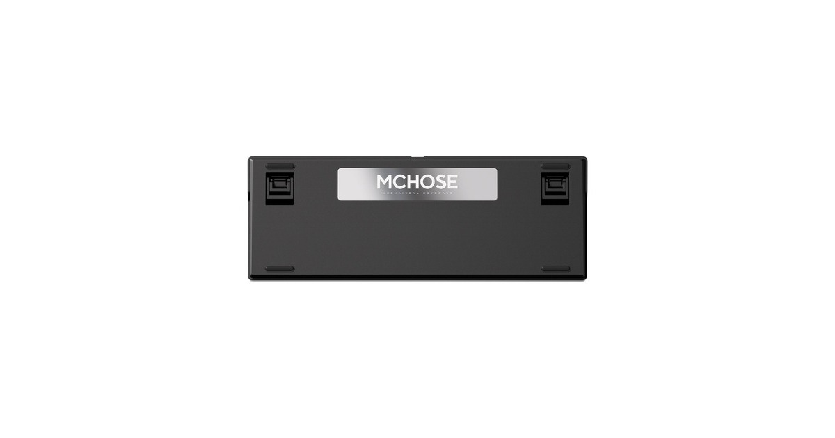MCHOSEG98 Pro Black Pink Cabbage Tofu V2 Wireless Tri-Mode Custom Mechanical, gaming toetsenbord  (Zwart/pink, US lay-out, KTT Cabbage Tofu V2, 98%, RGB, Hot swap, Side engraved PBT, draadloos / Bluetooth / USB-C, Tweedekans)