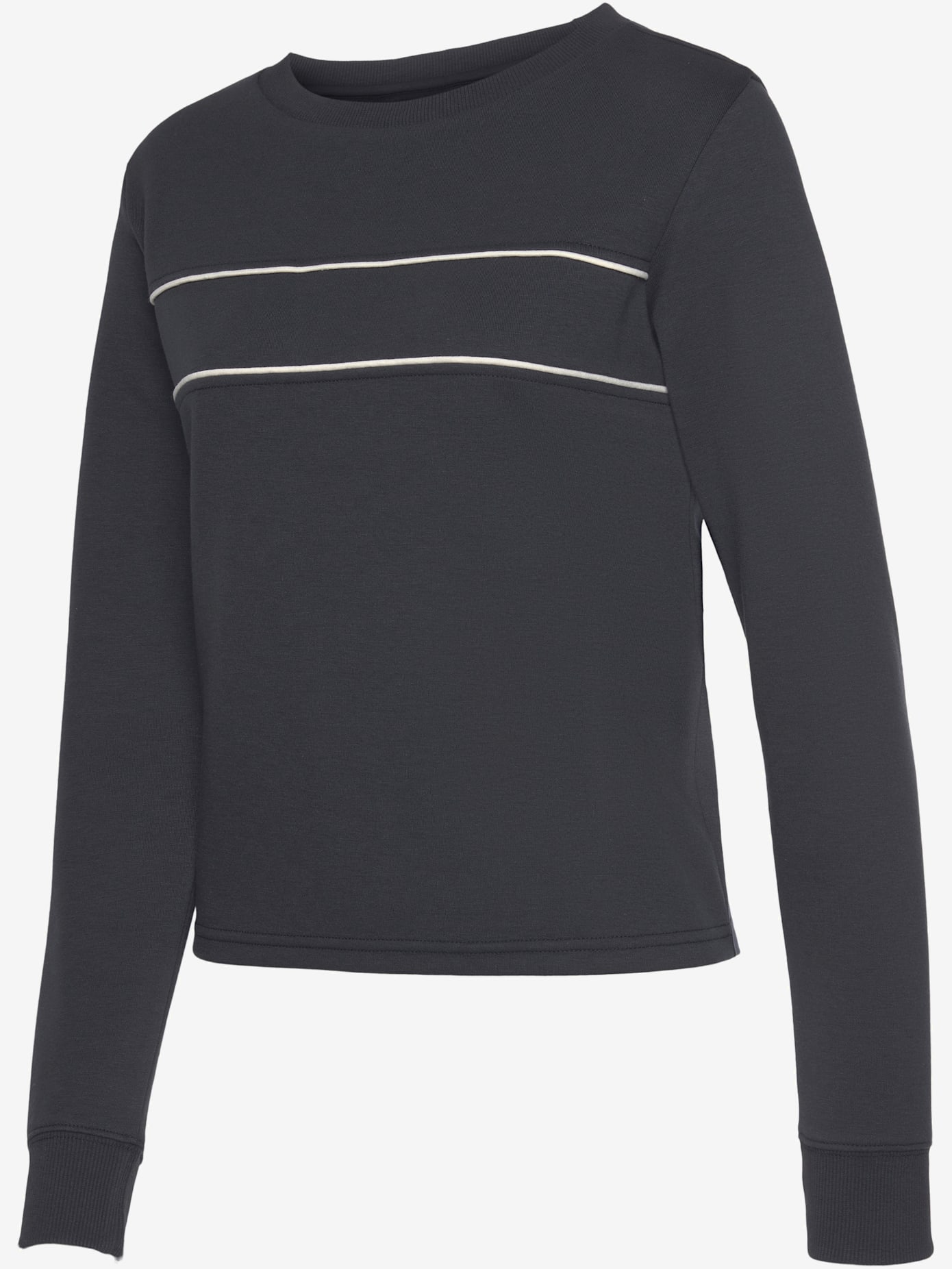 Sweatshirt sport avec passepoil