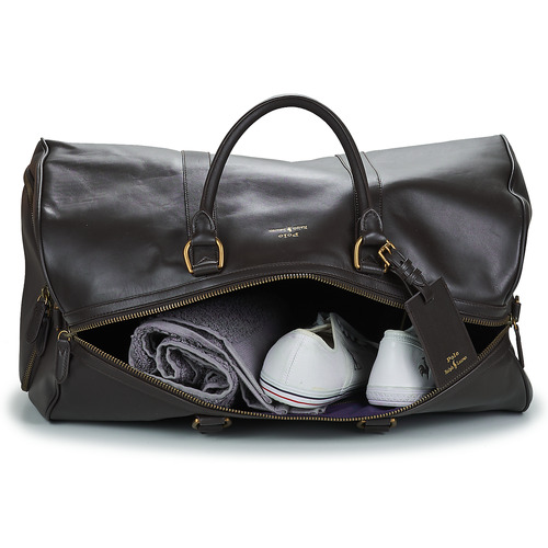 Polo Ralph Lauren - DUFFLE-DUFFLE-SMOOTH LEATHER - Marron