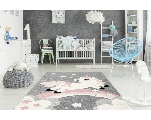 Kindertapijt Australië Mitchell roze 120x170 cm