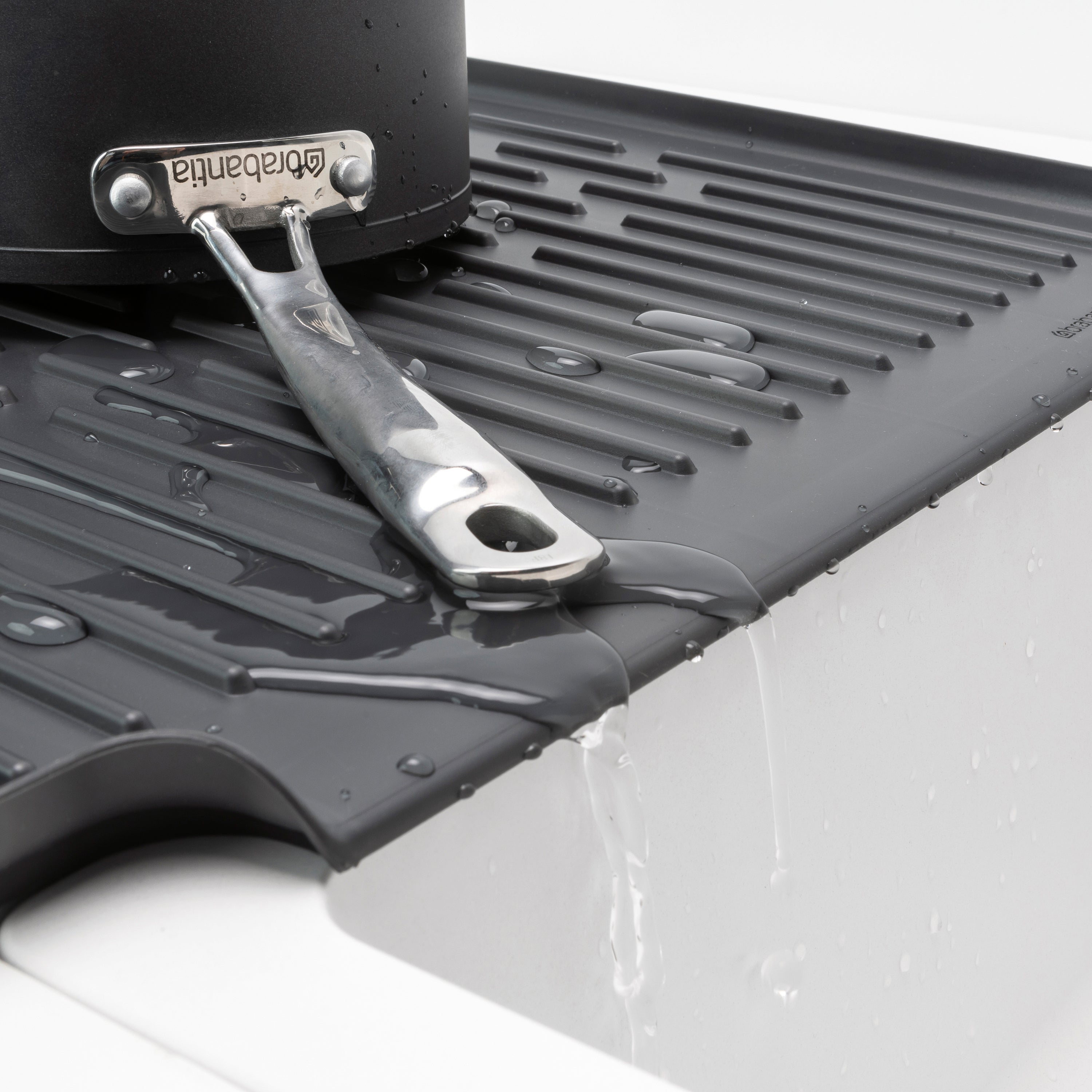 Brabantia Sink Side Inklapbaar Afdruiprek - Dark Grey