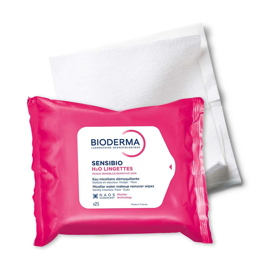 BIODERMA  Sensibio H2O Toalhitas - 25un
