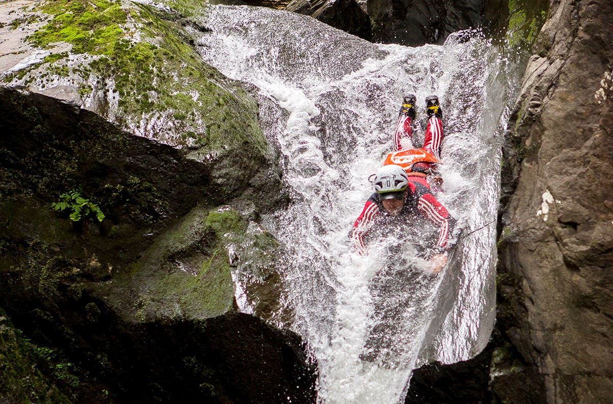 Canyoning für Fortgeschrittene im Ötztal