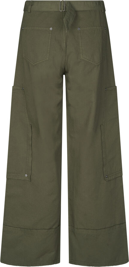 Oval Square Pete Pants Dark olive
