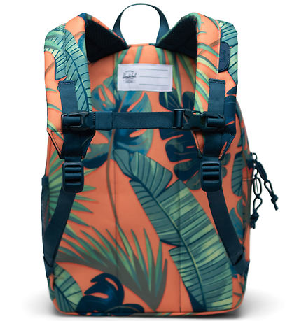 Herschel B?rnehavetaske - Heritage - Tangerine Palm Leaves