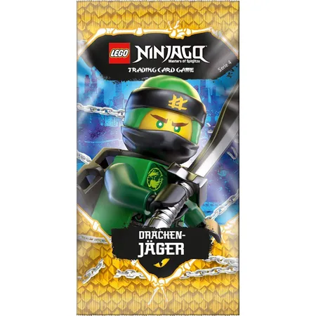 Top Media Lego Ninjago Trading Cards Drachenjäger, Serie 4,sortiert