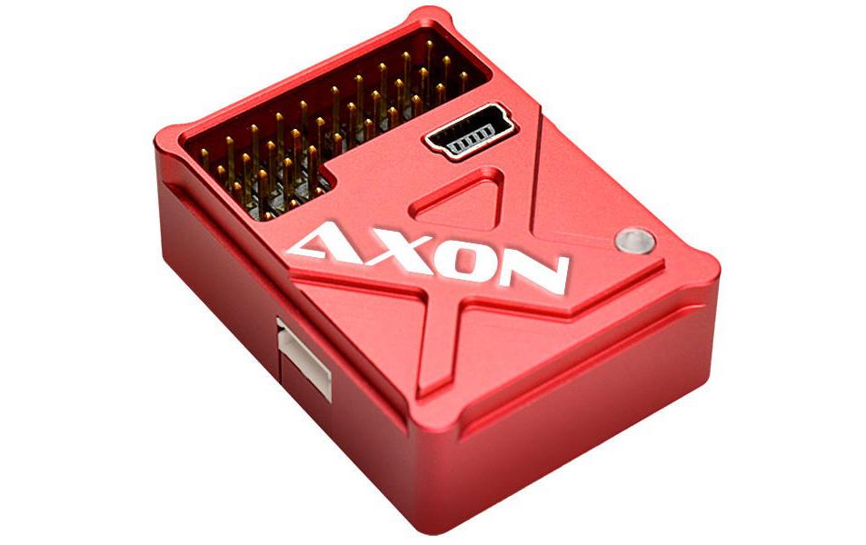 Flybarless-System AXON<br>3-Achsen Flybarless-System AXON