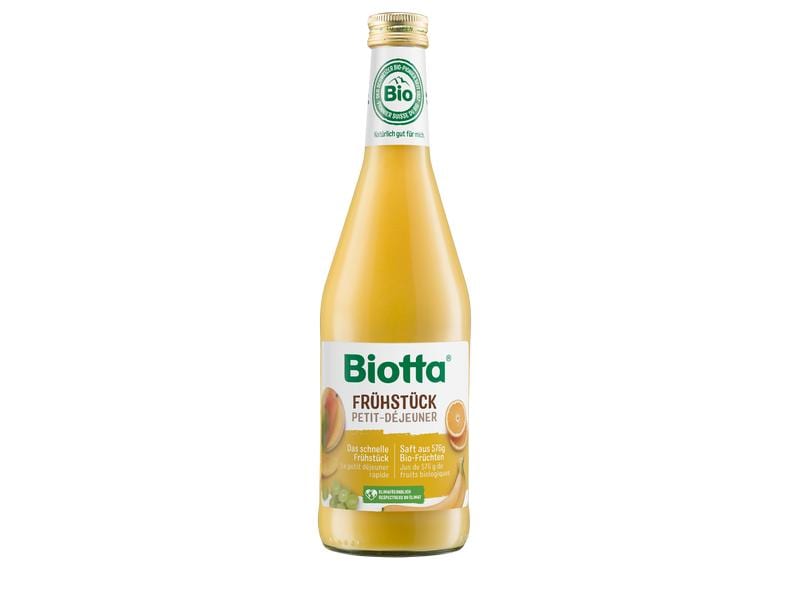 Biotta Säfte Frühstück Bio 0.5 l Obstsaft aus erntefrischen Bio-Früchten