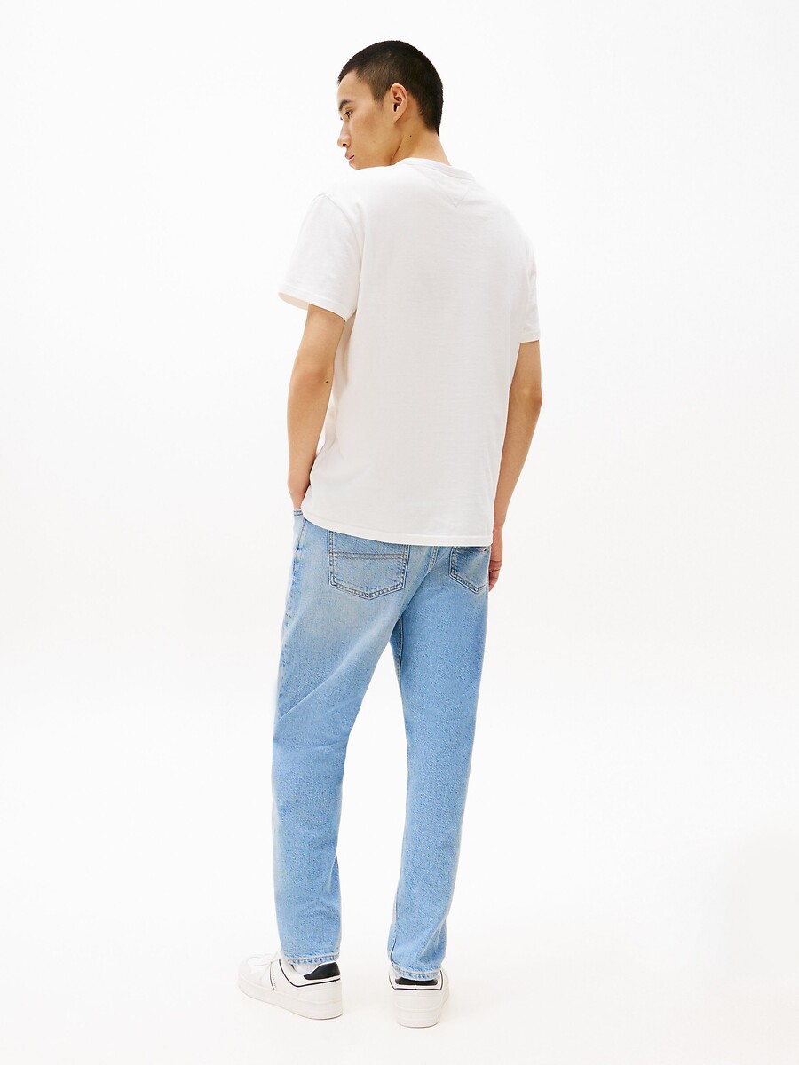 TOMMY JEANS<br>Camiseta com emblema de logo redondo