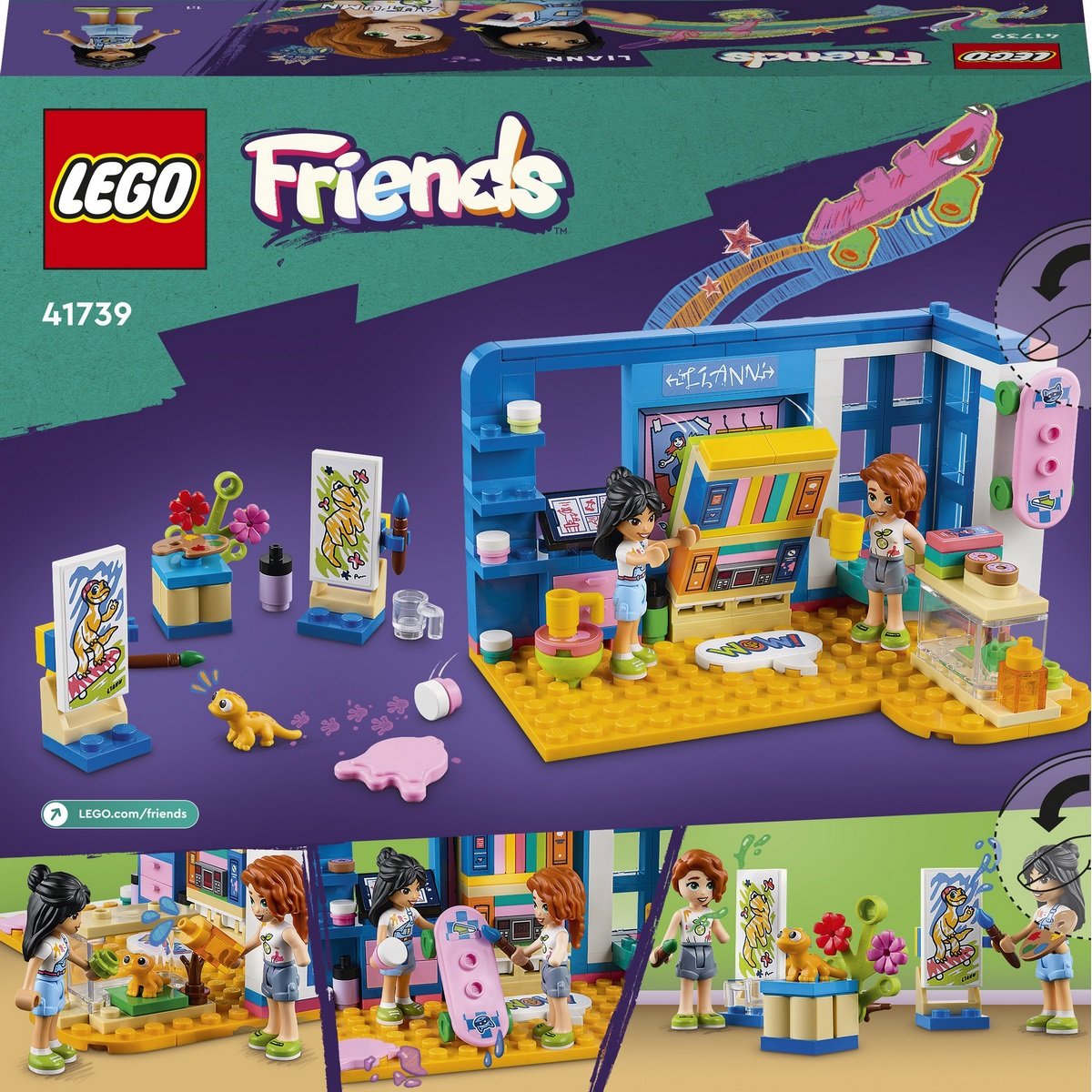 Chambre de Liann Lego Friends 41379