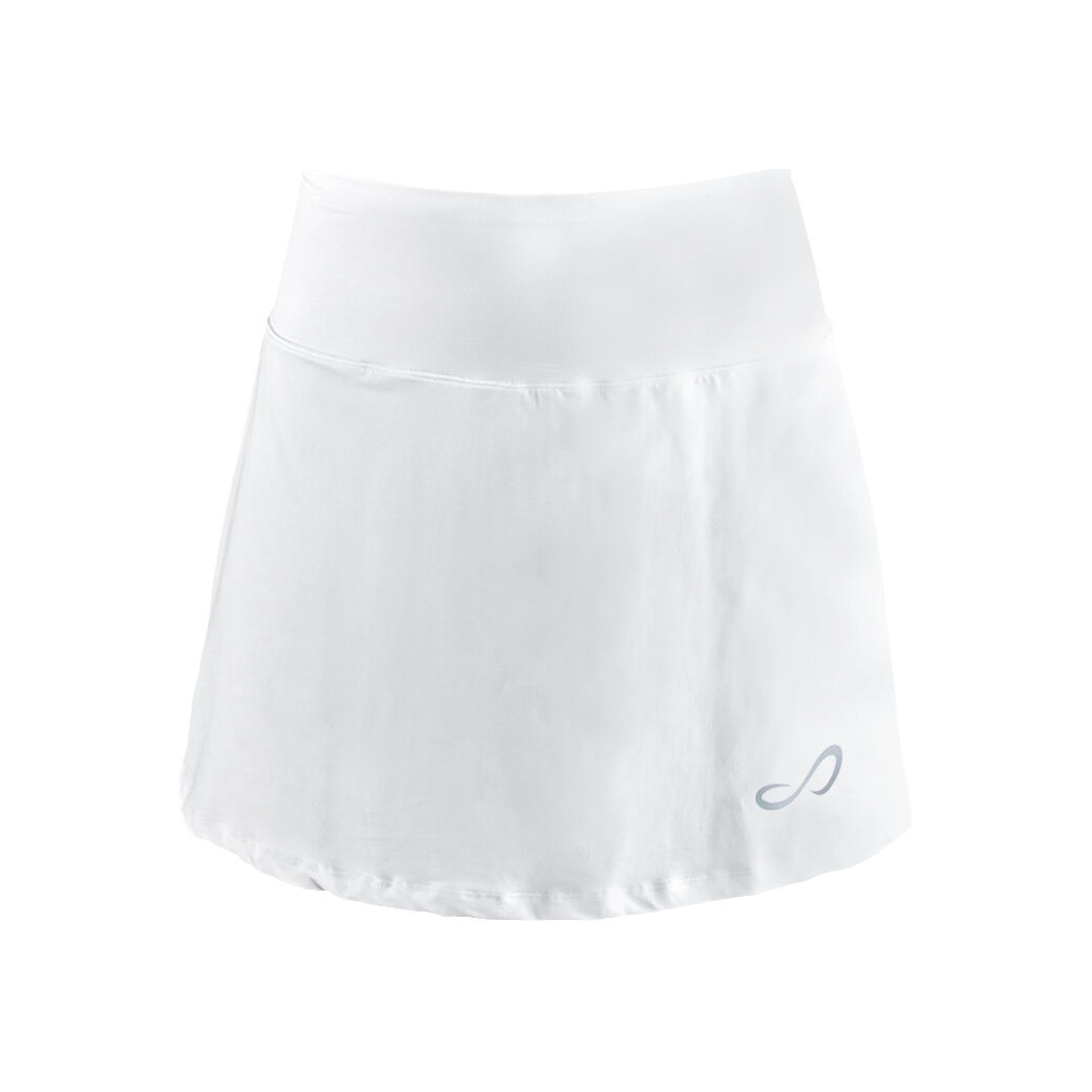 Endless Minimal High Waist Jupe Femmes - Blanc , Argent