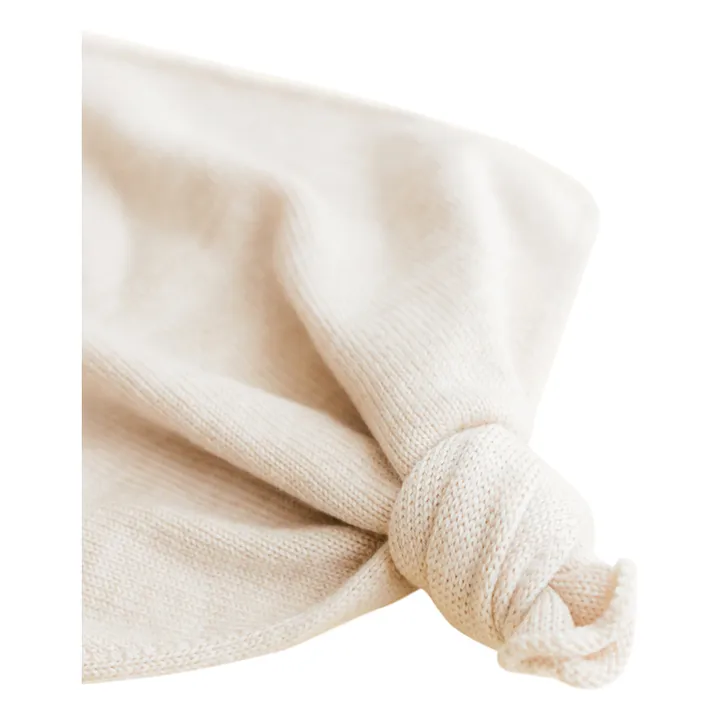 Hvid Doudou Teddy Tokki Laine Mérinos | Crème