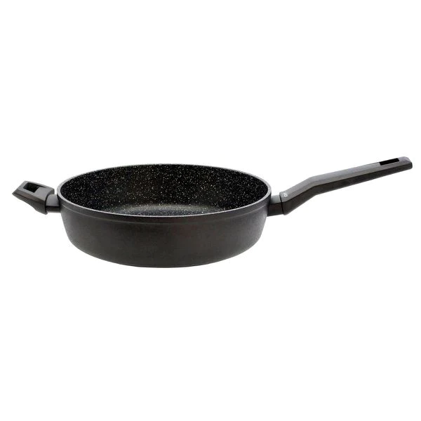 Sauteuse de cuisine 28 cm de 3,2 litres en aluminium forgé Granit Solu
