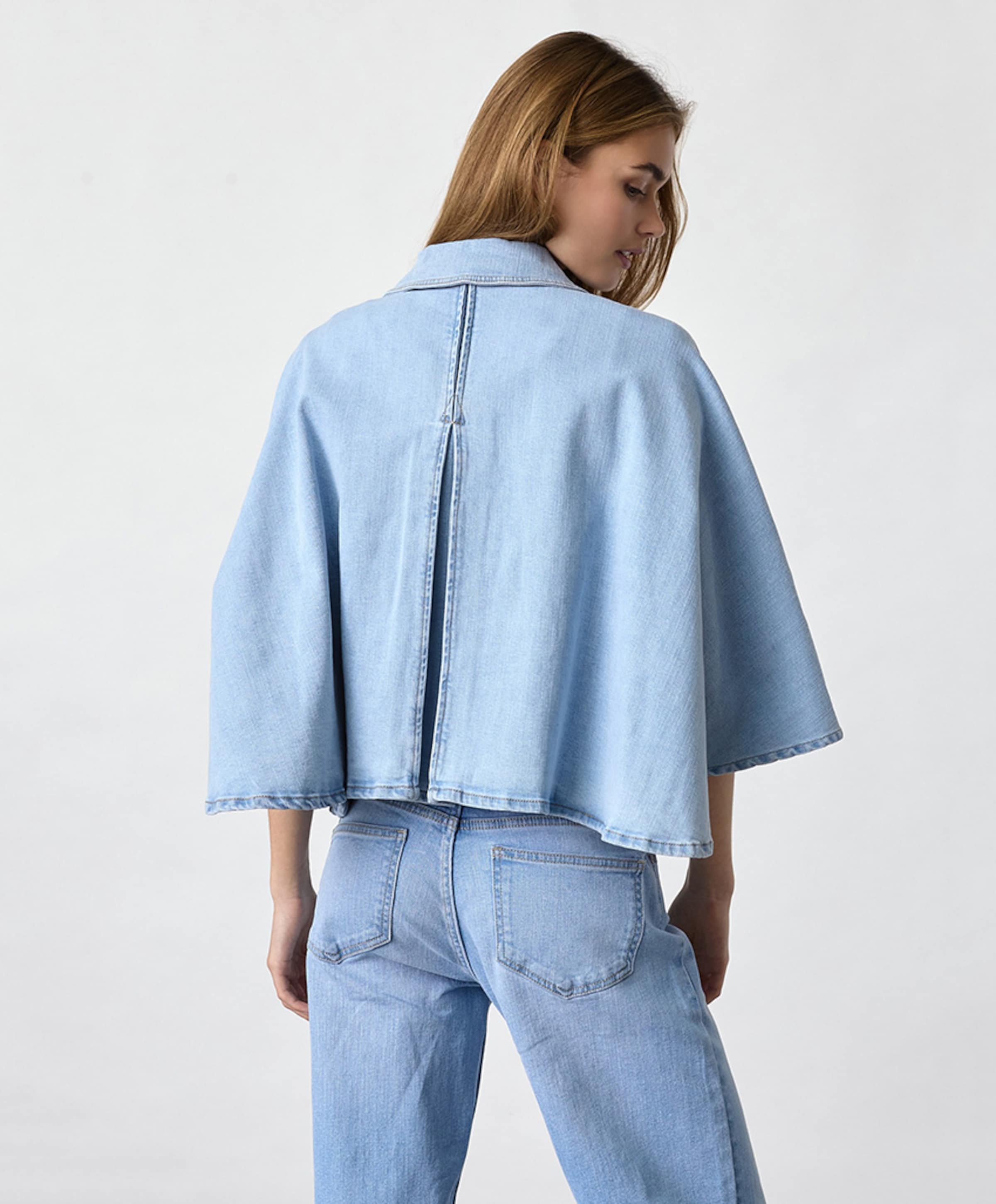 Sisters Point Dames blouse blauw