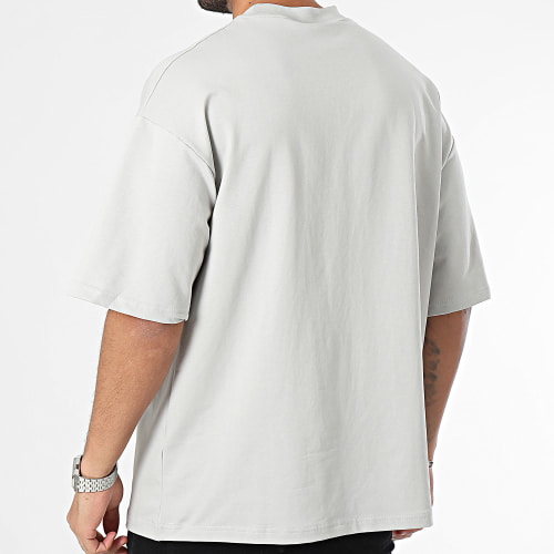 Tee Shirt Oversize Gris Clair