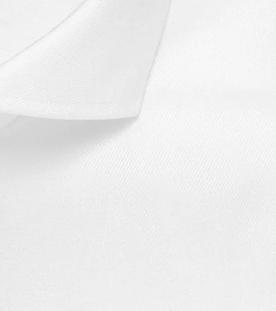 Profuomo Shirt Cutaway Dubbel Manchet Wit PP0H0A025