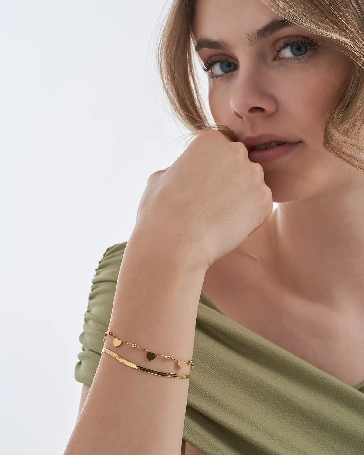 Armband - Steel Hearts