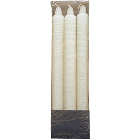 Salling stagelys 2,2x24 cm 6-pak - elfenben