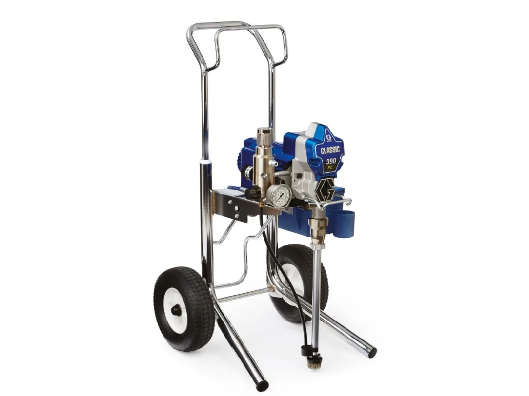 Classic 390 PC Electric Airless Sprayer, Hi-Boy, 230V, CE 17C349