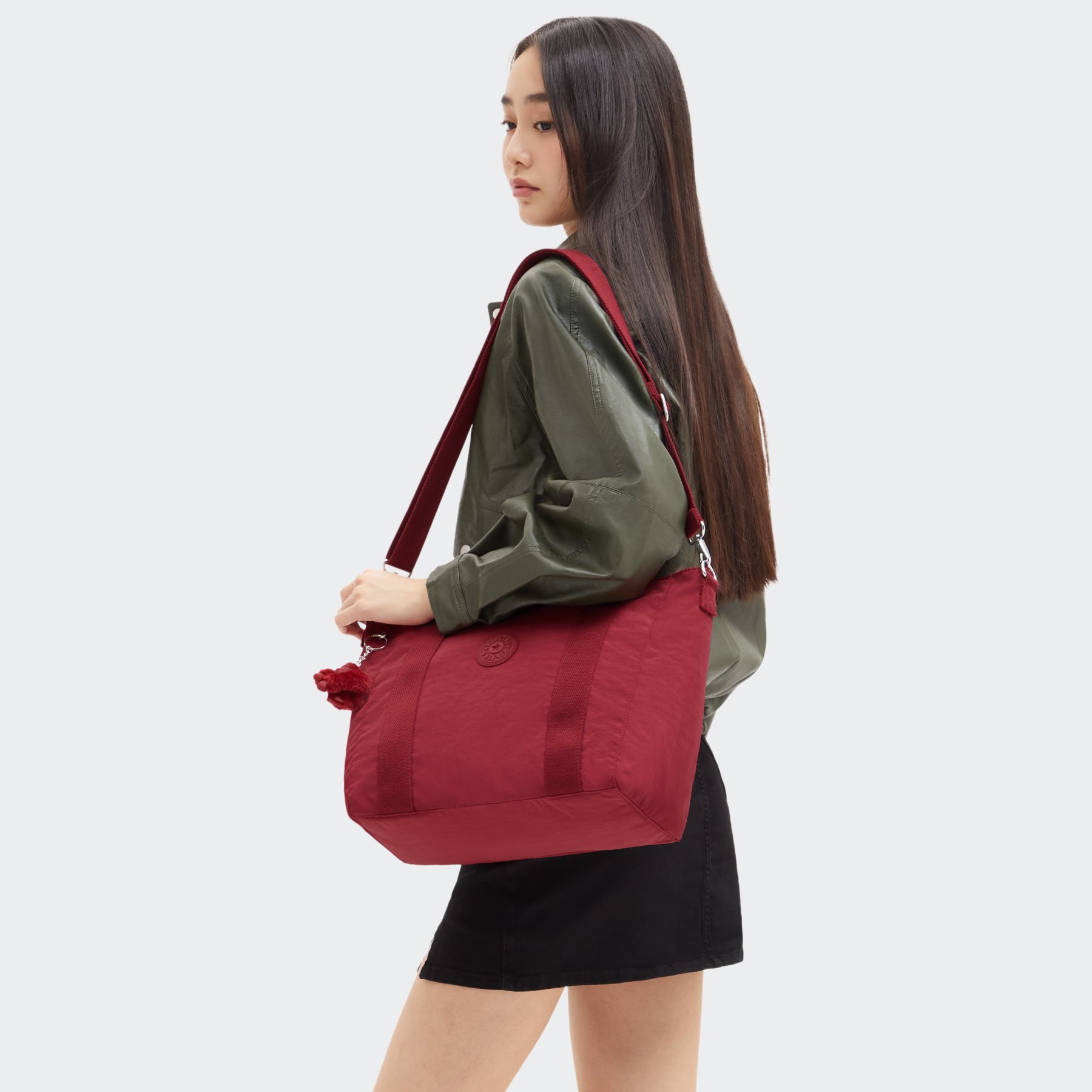 ASSENI S Petit fourre-tout à bandoulière détachable - Funky Red