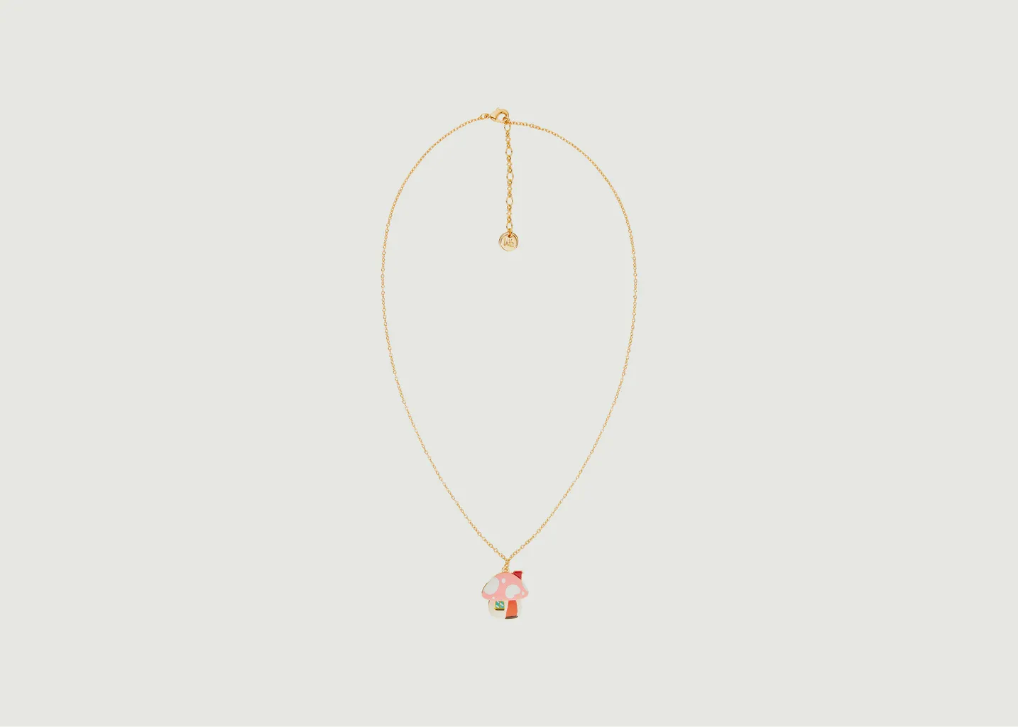 Collier chaîne avec pendentif maison Champimignon N2