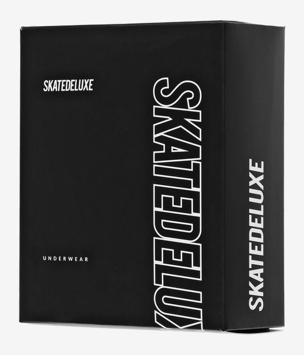 skatedeluxe Trunk Boxershorts (black white) 2er Pack