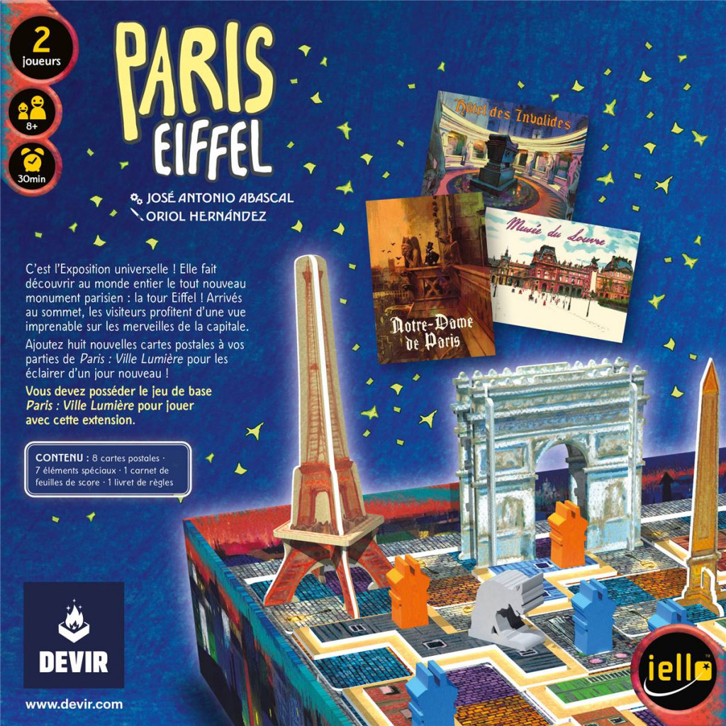 Paris : Ville Lumière - Eiffel