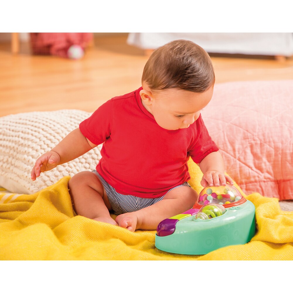 B.TOYS B. Whirly Pop Sensorik Spielzeug mit Licht und Sound