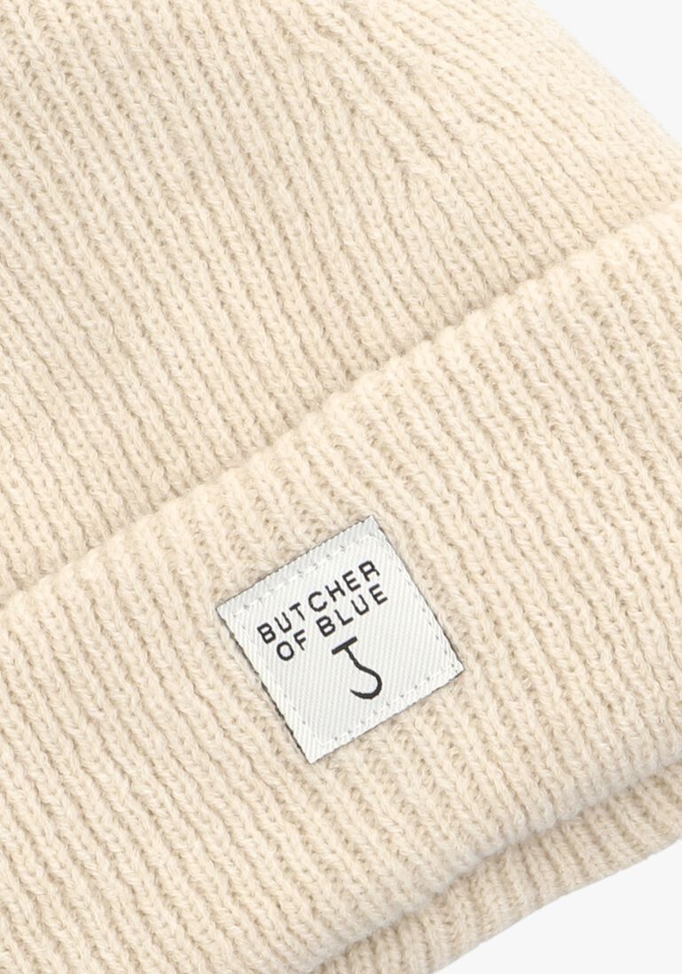 BUTCHER OF BLUE witte butcher of blue muts army wool badge beanie