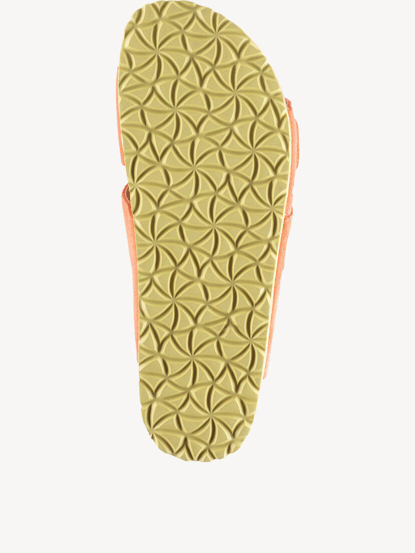Leren Slipper - rood